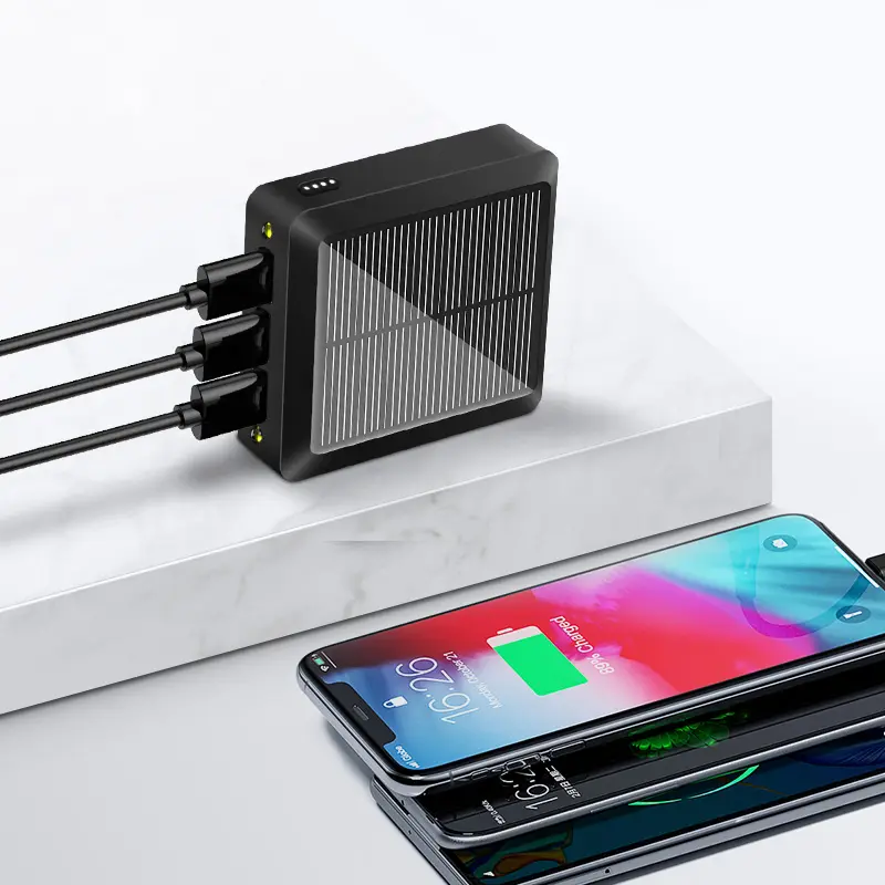 batterie externe KYF solaire multi ports