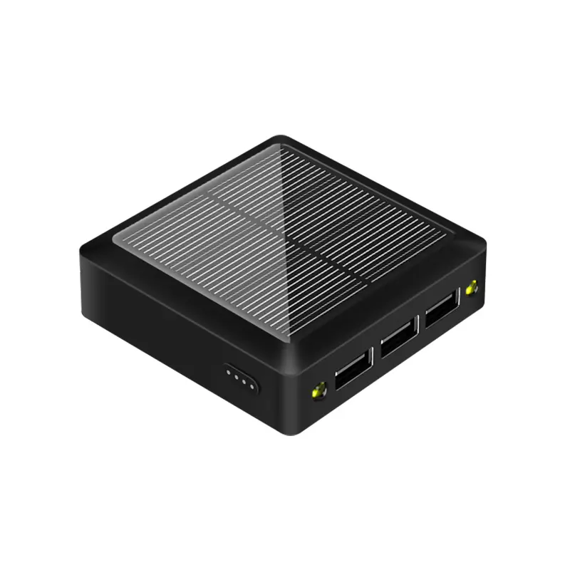 Batterie Externe Compacte Rechargeable Solaire & USB - Triple sortie USB - 10000mAh – Image 8