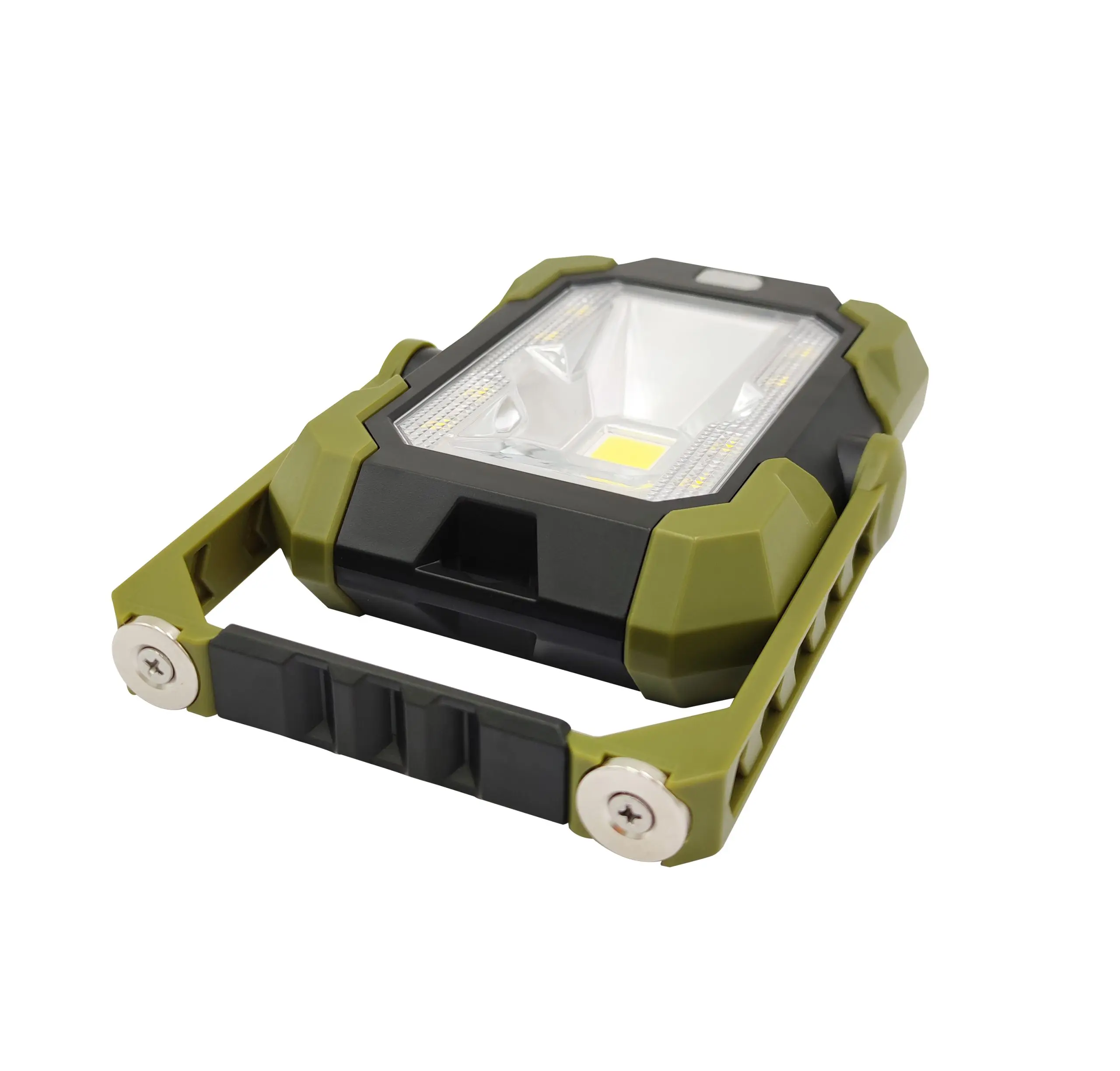 Projecteur LED Multifonctions - Rechargeable Solaire & USB  <br> Power Bank - Etanche - Aimant et Crochet pour Fixation – Image 7