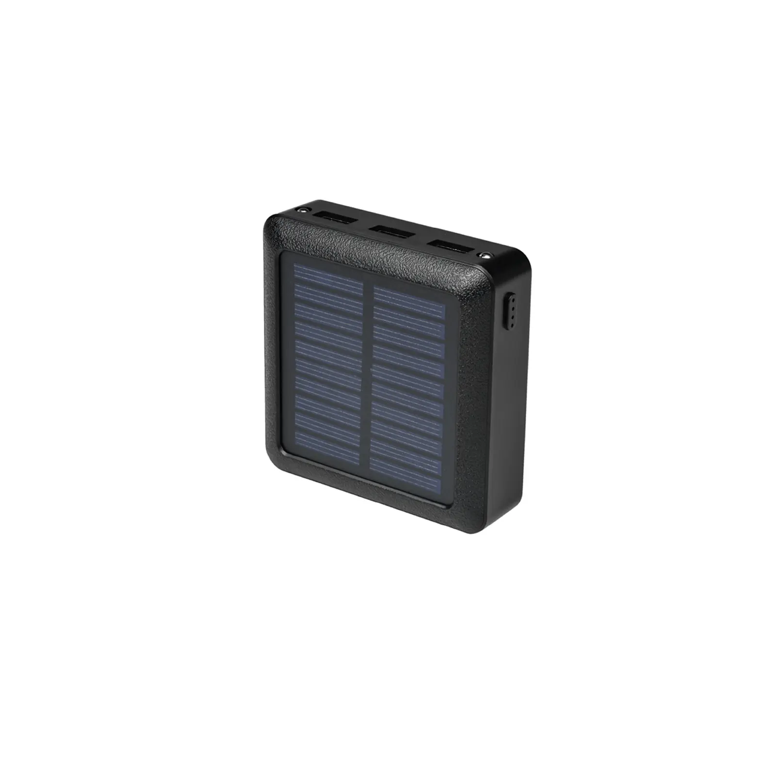 Batterie Externe Compacte Rechargeable Solaire & USB - Triple sortie USB - 10000mAh