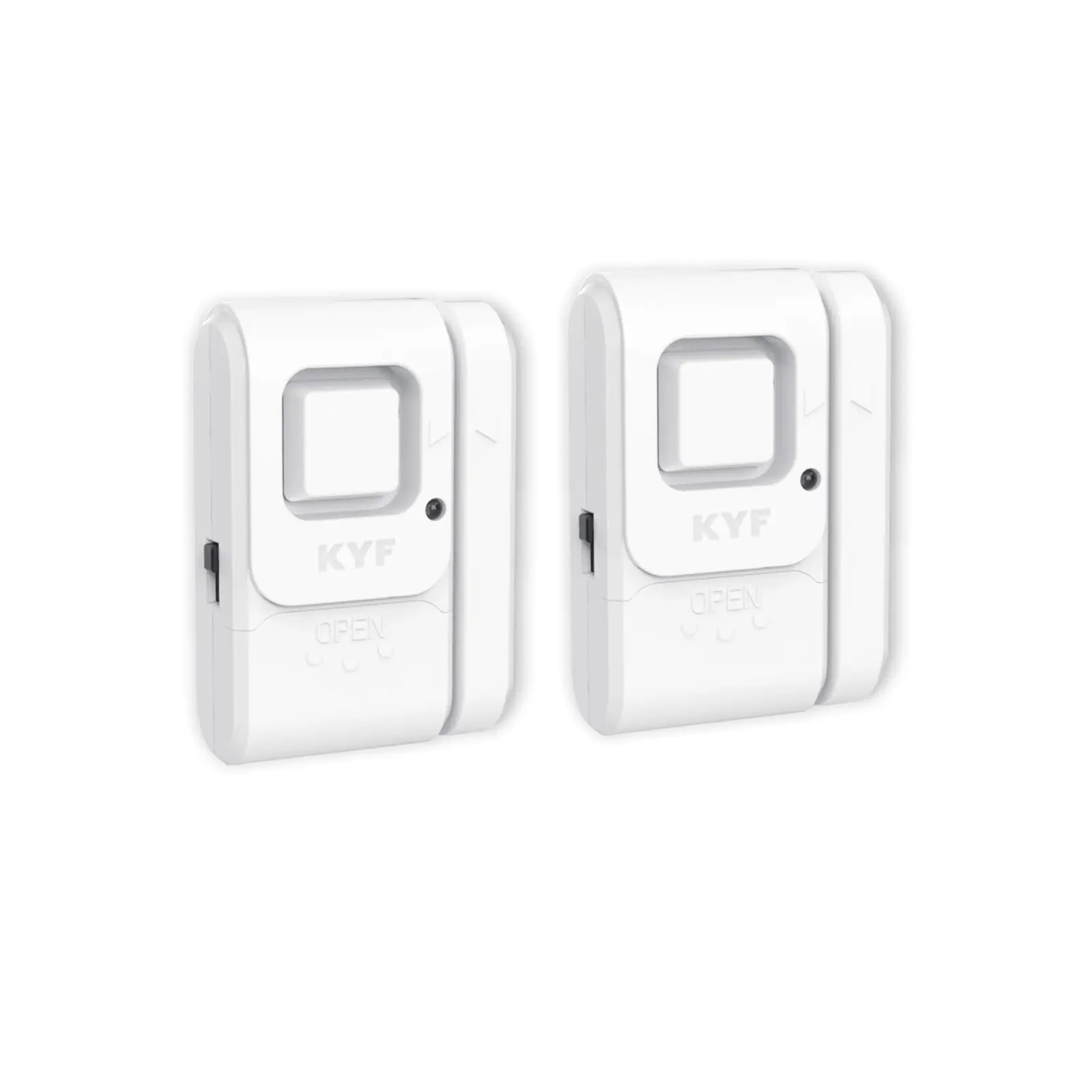 Lot de 2 x Mini alarme fenêtre/porte (Avec fonction carillon)