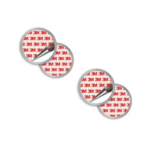 - Lot de 2 - Kit de fixation magnétique Universel x2 Puissants aimants à surface adhésive 3M extra forte