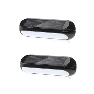 Éclairage extérieur LED solaire de qualité ×2