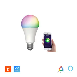 Ampoule LED connectée.