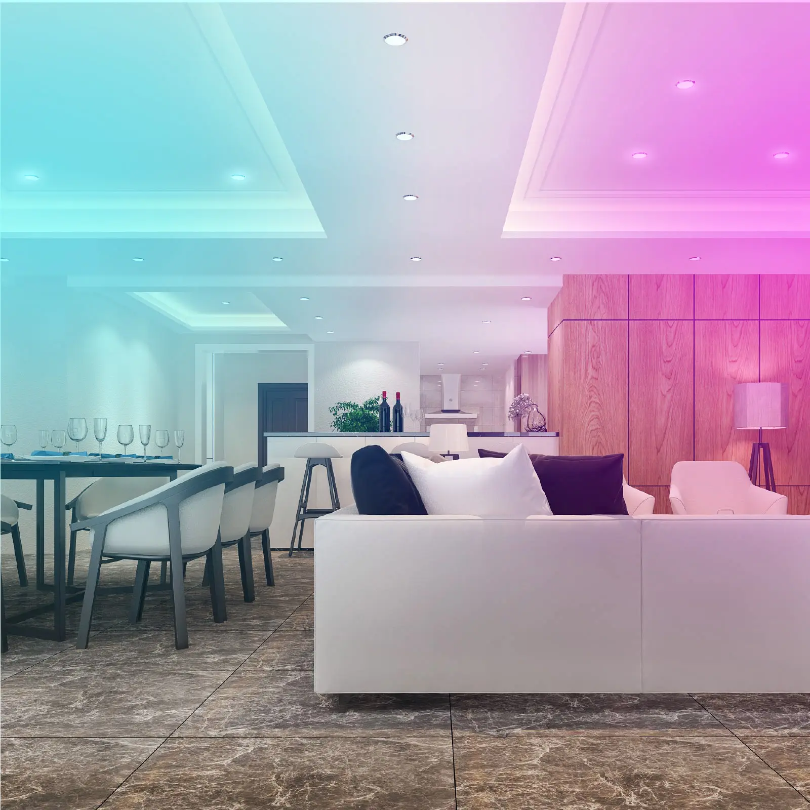 Ampoule GU10 LED connectée RVB 4,8W >380 lm – Image 3