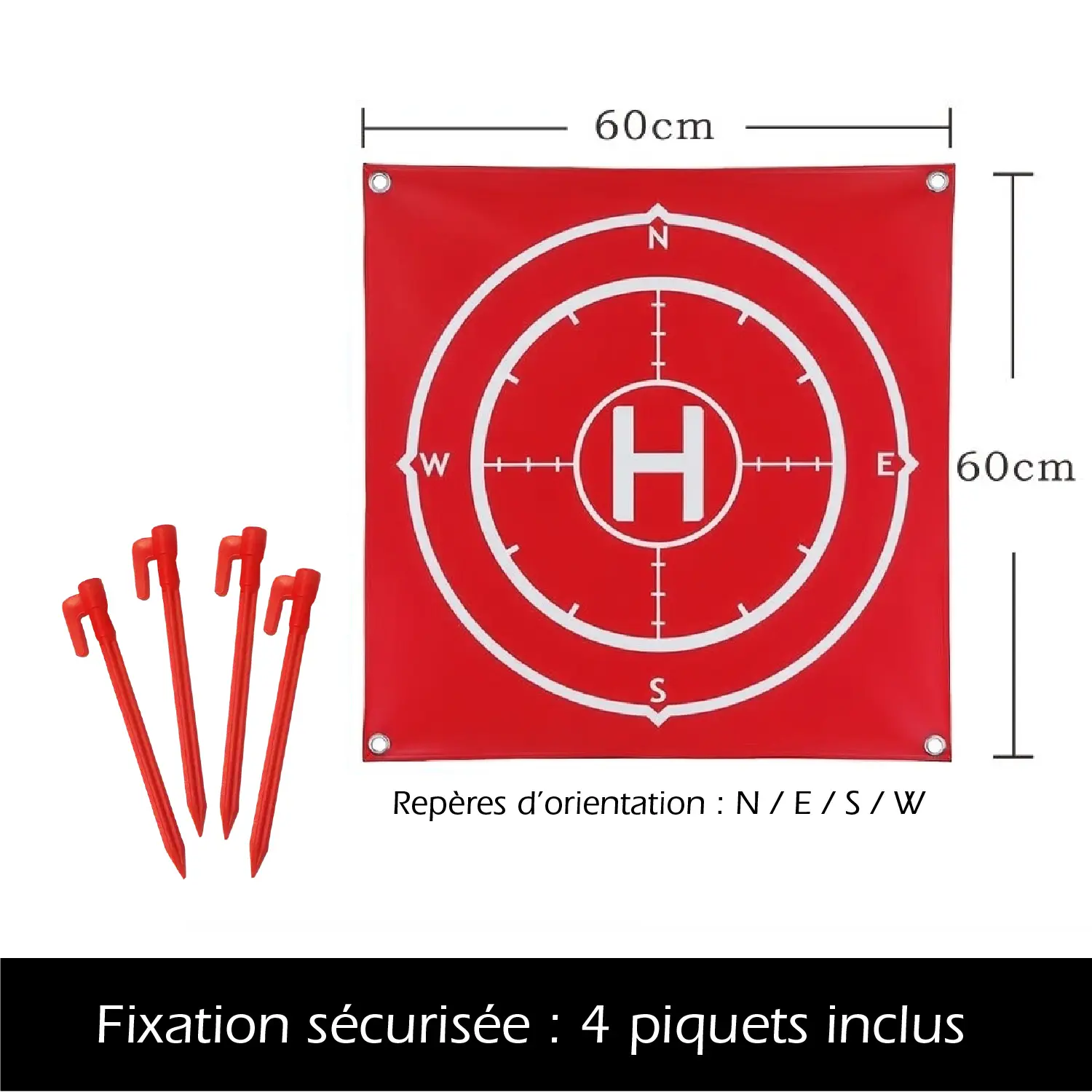 Piste d'atterrissage pliable et imperméable (pour drone) – Image 2