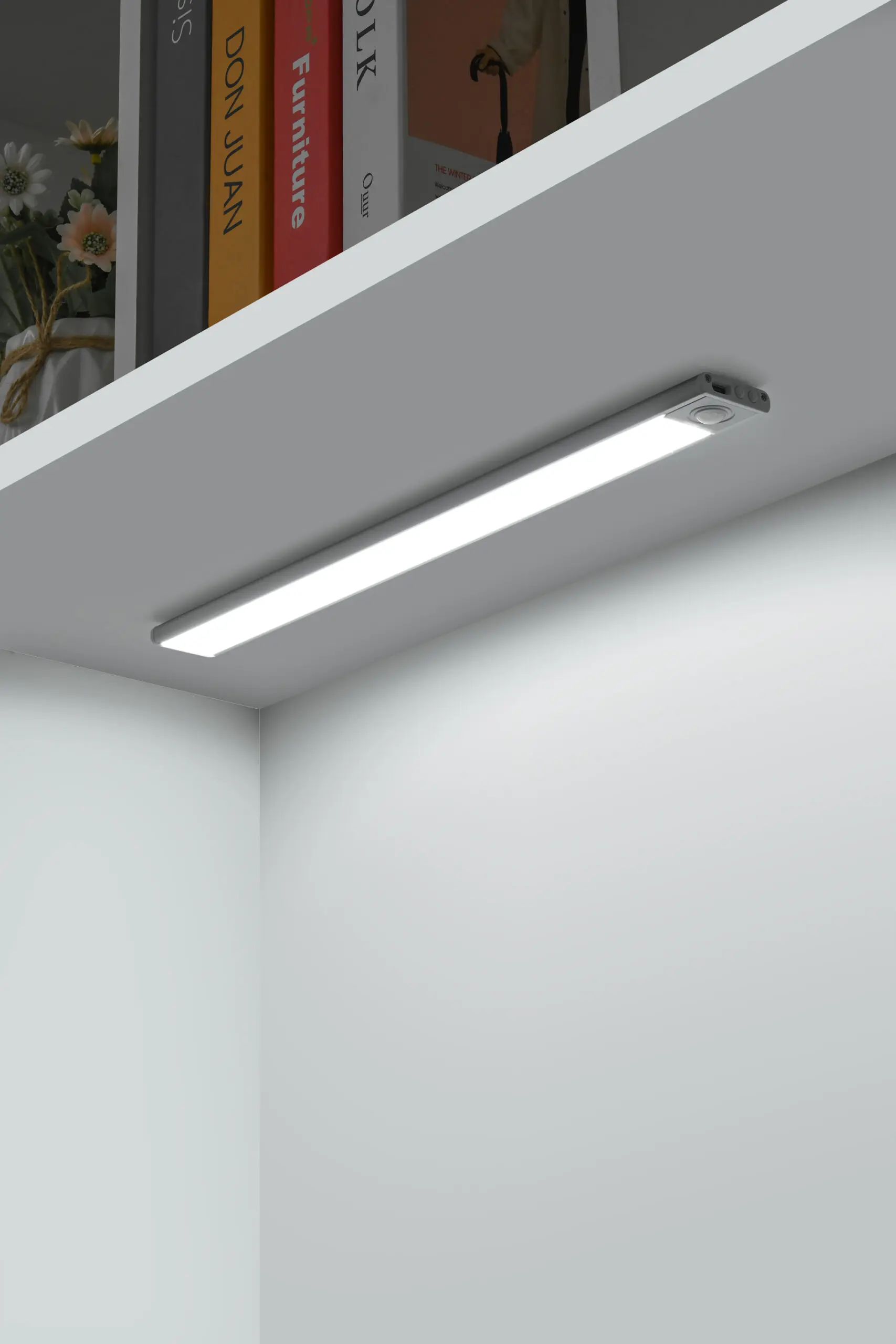 Lot de 2 Barre LED Ultra slim à détection de mouvement 70 lumen 30 cm – Image 8