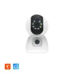 Double caméra IP pour intérieur, rotative et motorisée.