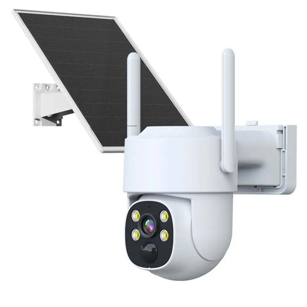 KIT écran 7" enregistreur 4MP ULTRA HD + 4 Caméras rechargeables (2x PT) + 4 Panneaux solaire – Image 13