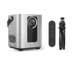 Vidéoprojecteur full HD connecté wifi avec haut-parleurs stéréo intégrés.