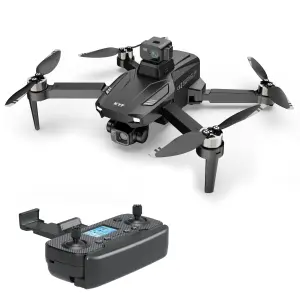Drone caméra gimbal 3 axes capteur 360° 8K HD.