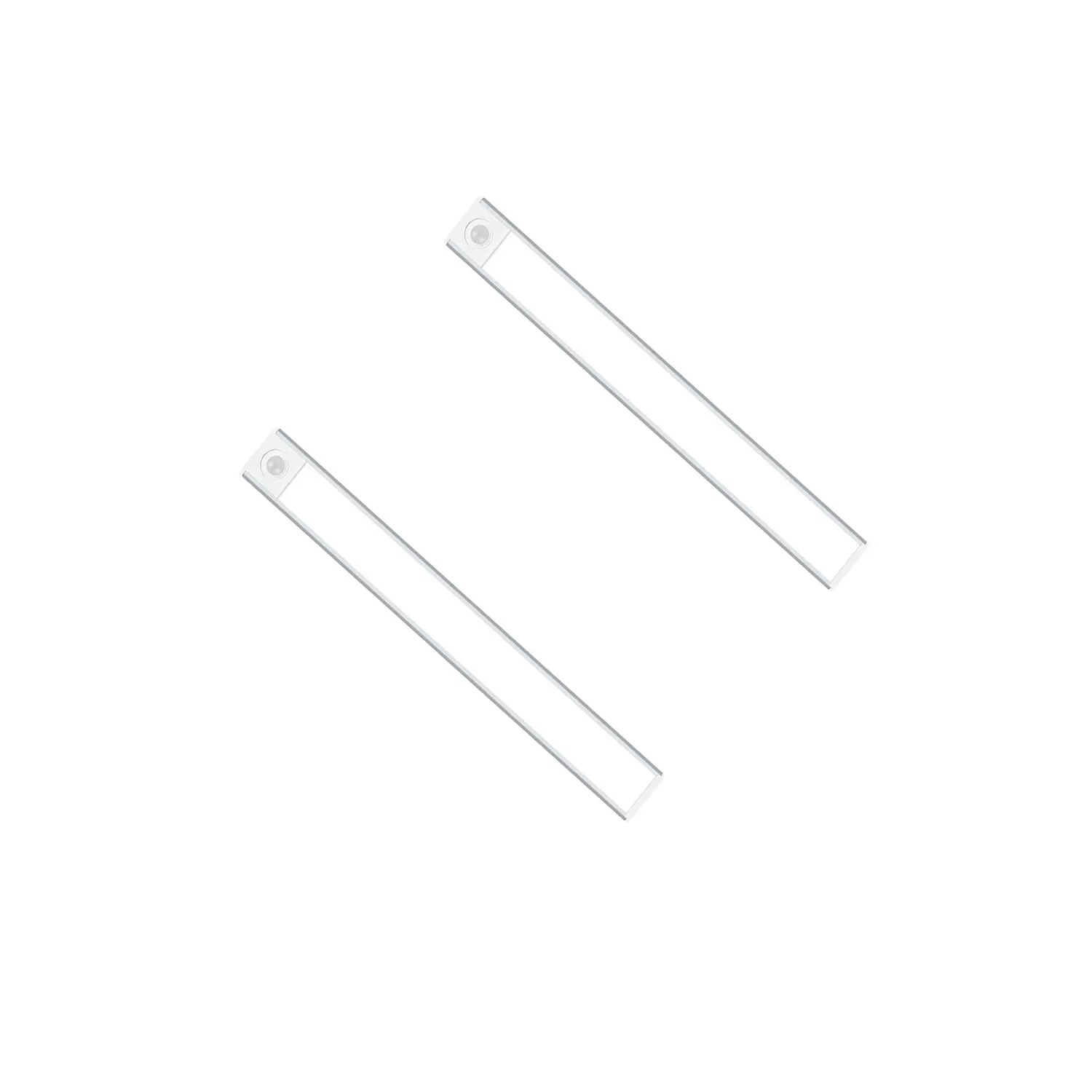 Lot de 2 Barre LED Ultra slim à détection de mouvement 70 lumen 30 cm