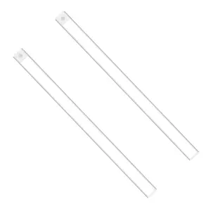 Lot de 2 x Barre LED Ultra slim à détection de mouvement 190 lumen 60 cm