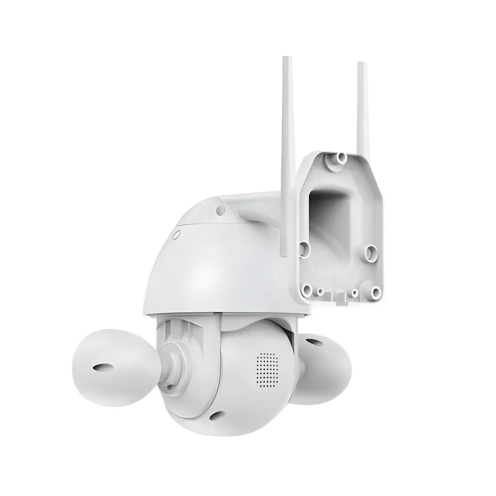 Caméra extérieure connectée wifi rotative 5MP 2 phares LED et carte SD 16 Go