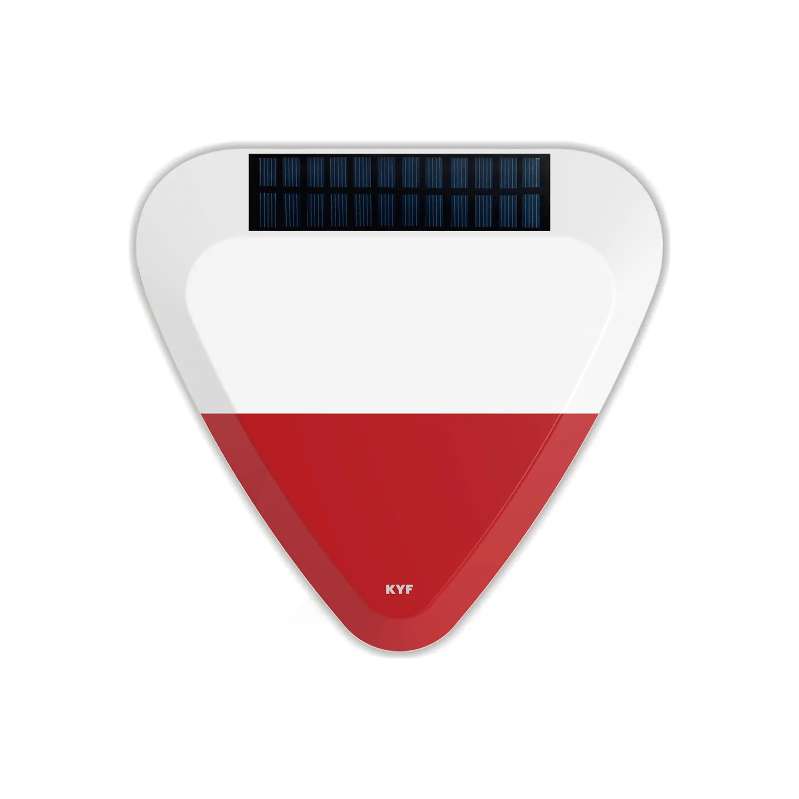 Sirène extérieure KYF Alarm 009 S, alarme 110 dB avec flash LED et alimentation solaire.