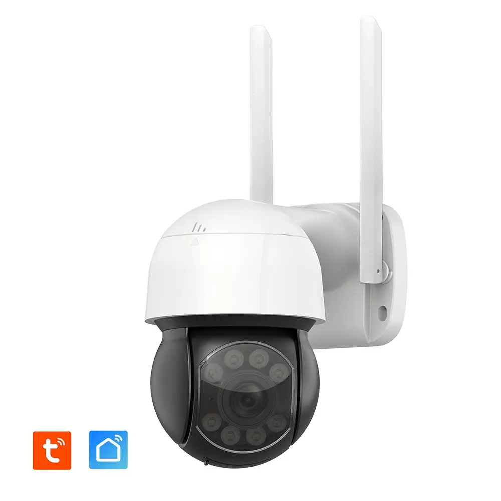 Kit de Sécurité Connecté avec Caméra KYF-CAM-025 + Sirène Extérieure Solaire Autonome – Image 9
