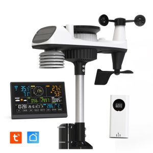 Station Météo professionnelle connectée Wifi – 9 en 1 + 1 Thermo-hygromètre