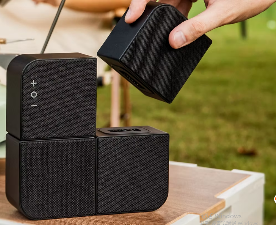 Kit Cinéma KYF – Vidéoprojecteur Android 13 HD + Mur d’Enceintes Bluetooth Modulables 20W – Image 13