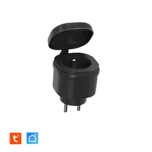 Prise Extérieure (IP44) 3680W connectée Wifi + Suivi de consommation