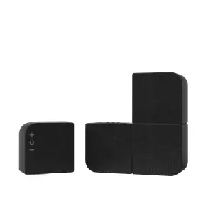 Mini Mur d’Enceintes Bluetooth Modulables 4-en-1, 20W RMS - Rechargeable USB