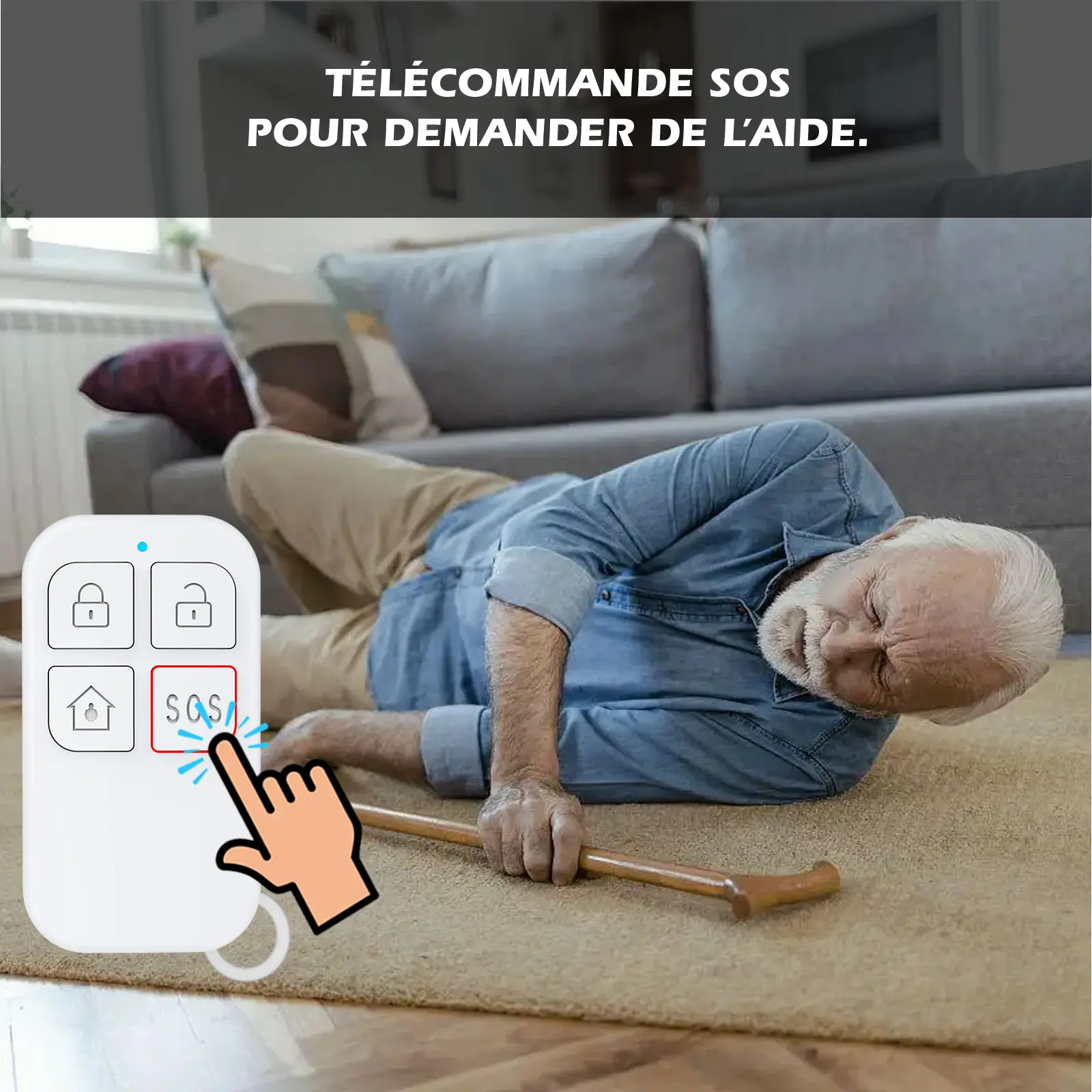 Kit d'Alarme intérieure connecté - Etendu - Évolutif avec Caméra IP PT 4MP avec Sirène intégrée 90 dB – Image 8