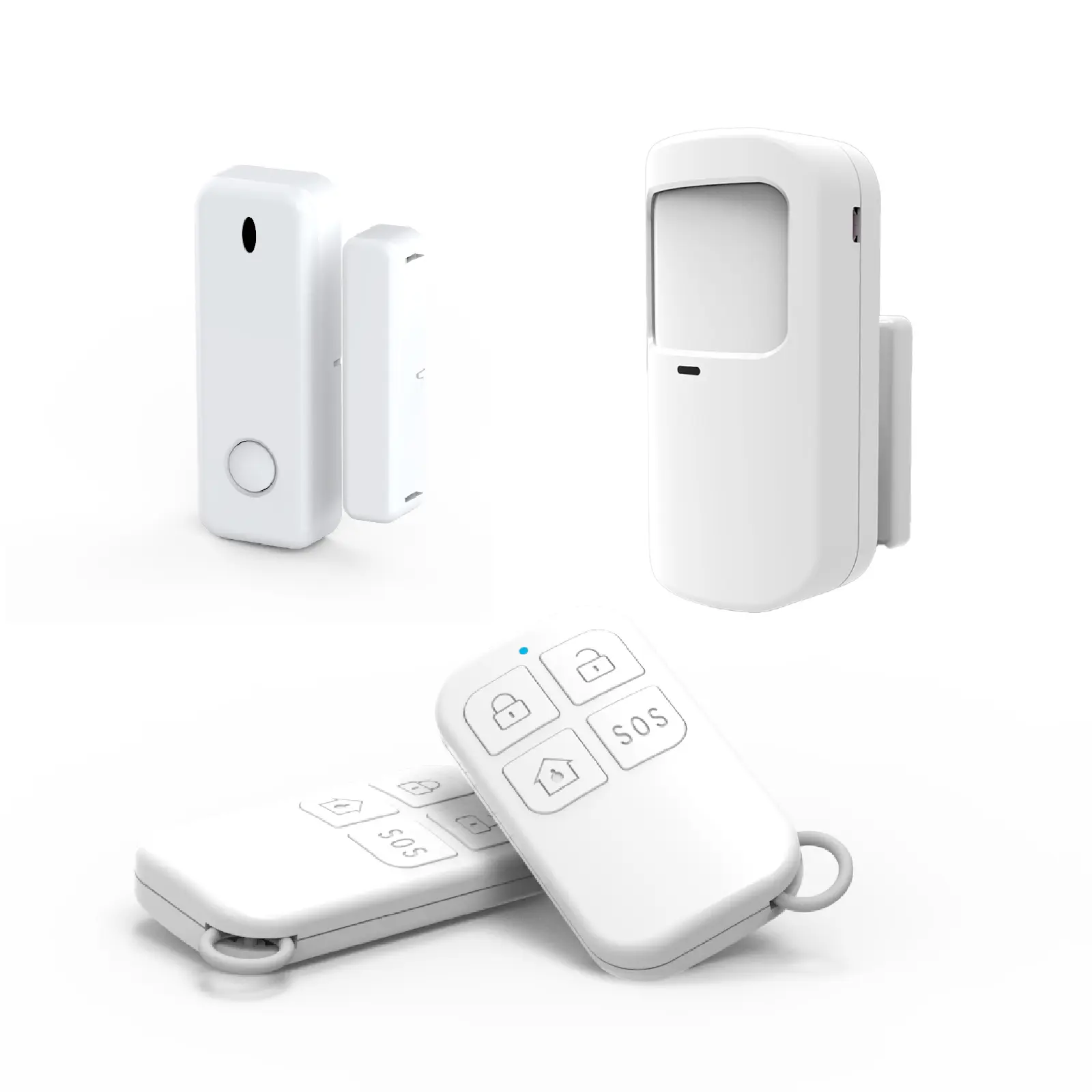 Kit d'Alarme intérieure connecté - Etendu - Évolutif avec Caméra IP PT 4MP avec Sirène intégrée 90 dB – Image 4