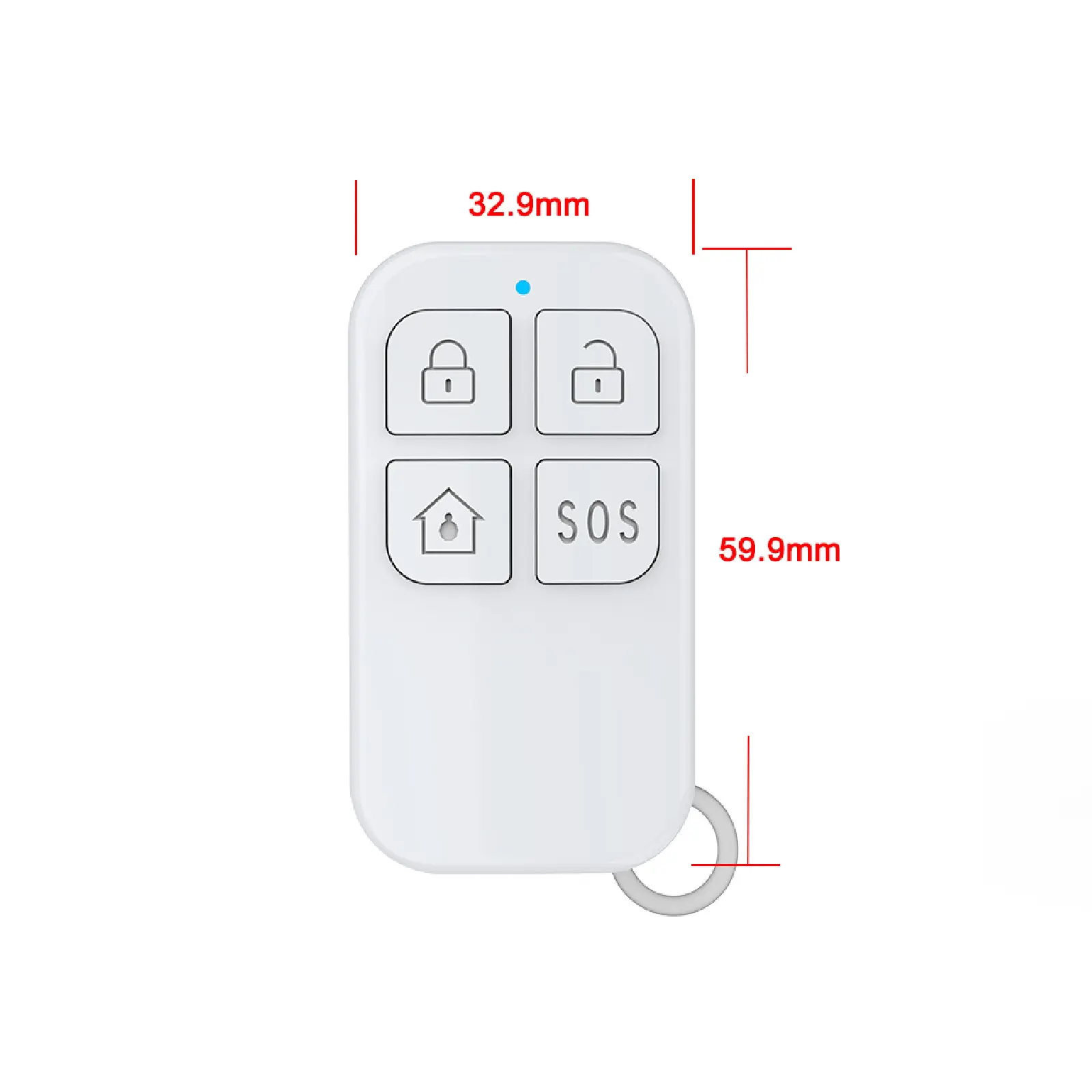 Lot de 2 Télécommandes pour Alarme KYF-ALARM-015 – Image 6