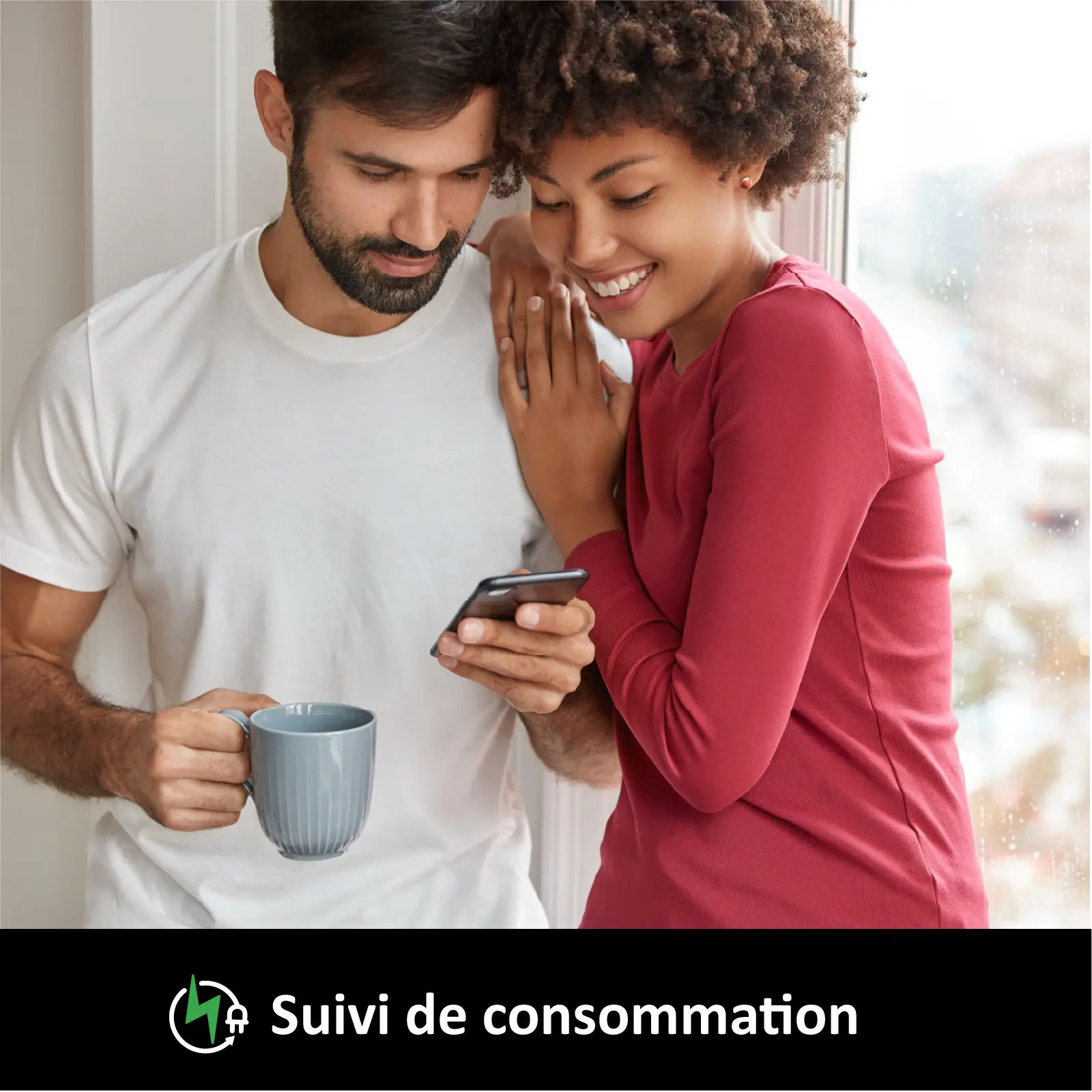 Prise intérieure encastrée 3000W connectée Wifi + Suivi de consommation + Compatible assistants vocaux – Image 6