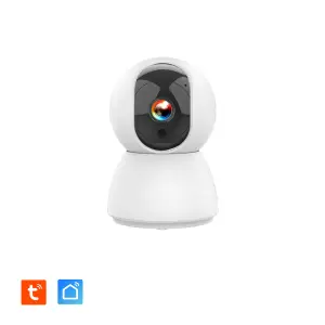 Caméra IP - Intérieure Rotative PT motorisée 4MP avec Sirène intégrée 90 dB – Wi-Fi Dual-Band