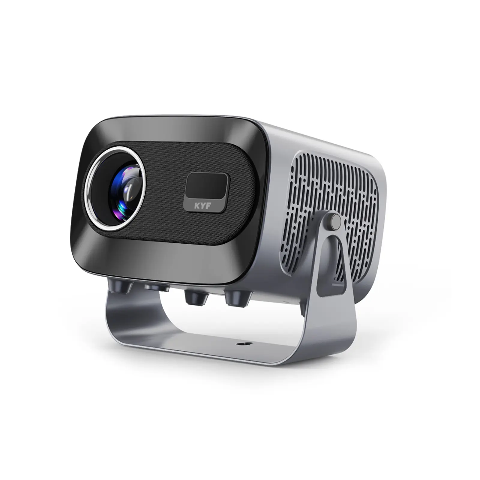 Kit Cinéma - Vidéoprojecteur Compact Rétro, Android 13 + Barre de son immersive 100W, Bluetooth 5.3 – Image 4