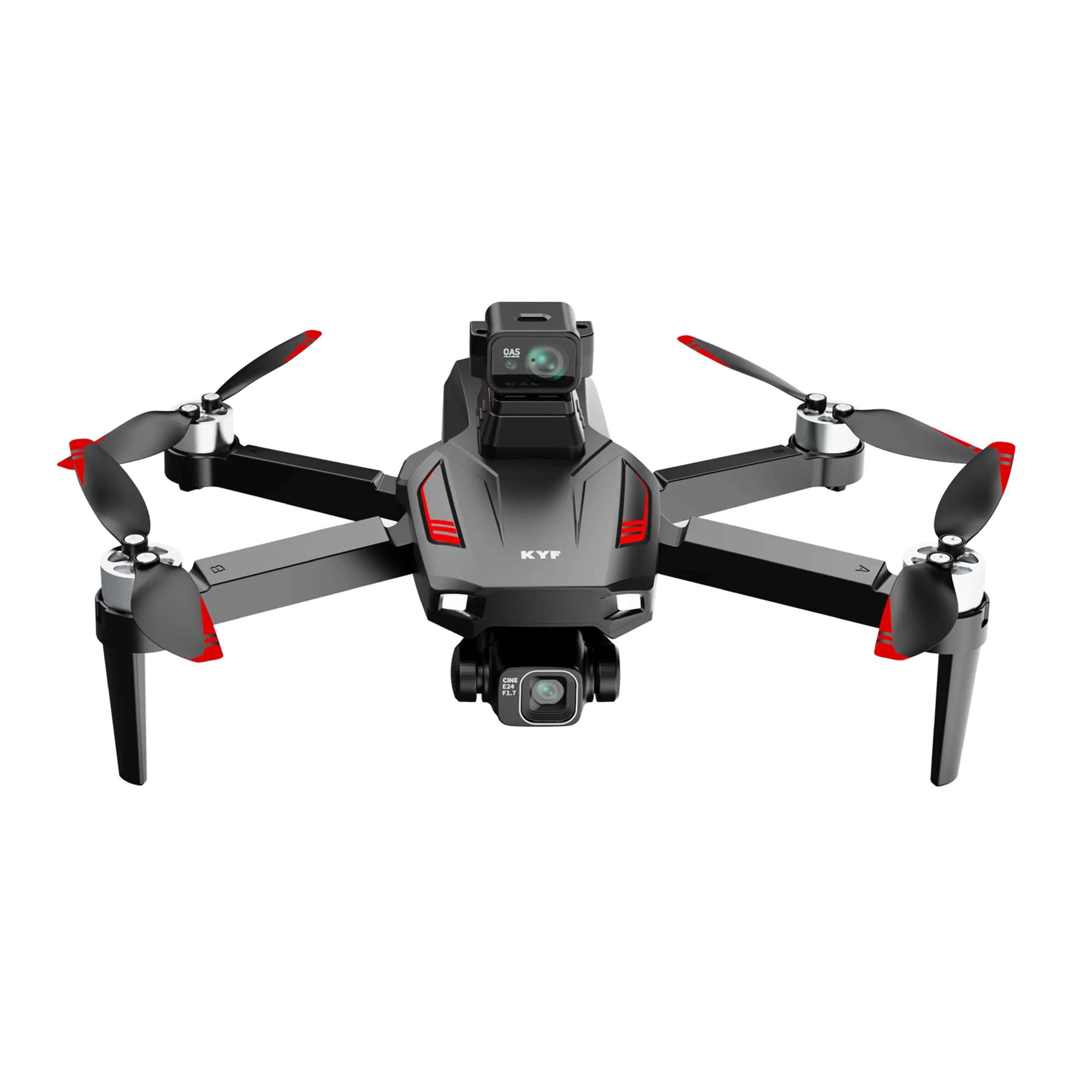 Drone Caméra Gimbal 3 axes Capteur 360° 8K HD Avec Télécommande écran 4,5’’ (11,4 cm) – Image 2