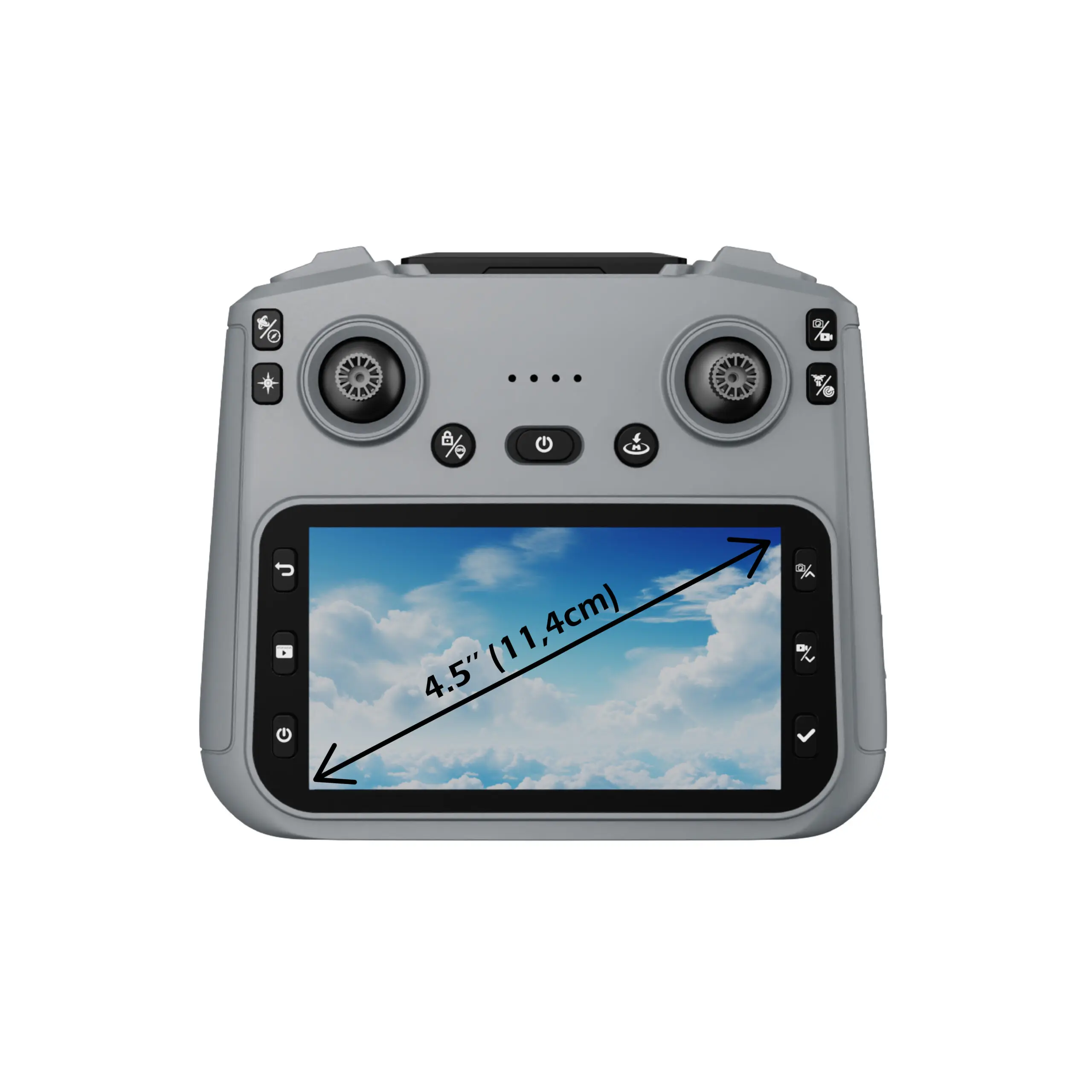 Drone Caméra Gimbal 3 axes Capteur 360° 8K HD Avec Télécommande écran 4,5’’ (11,4 cm) – Image 3