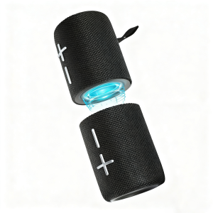 Enceinte Bluetooth 40W, RVB, IPX6 - Rechargeable USB - Divisible en 2 × 20W