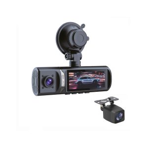 Dashcam 4K intelligente Triple vison Avant / Arrière / Habitacle