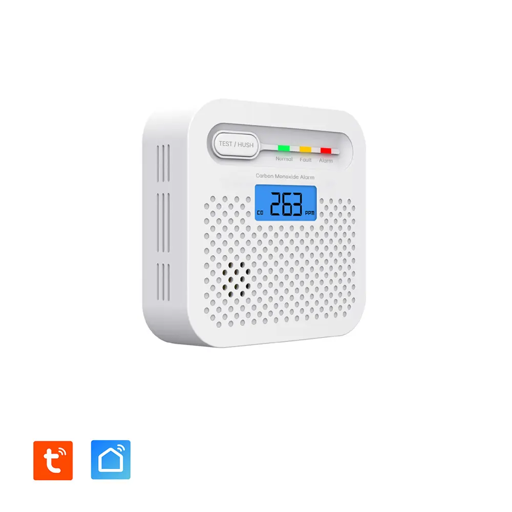 Détecteur de Monoxyde de Carbone WIFI - Pile 10 ans scellée - CE EN 50291