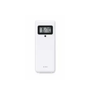 Thermomètre Hygromètre Sans Fil – Capteur Extérieur 433 MHz – Température & Humidité – Portée 100 m – Écran LCD – IPX4