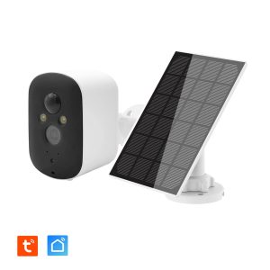 Caméra IP Extérieure Ultra HD 2K+ 4MP - 100% Solaire - WiFi DualBand - IP65