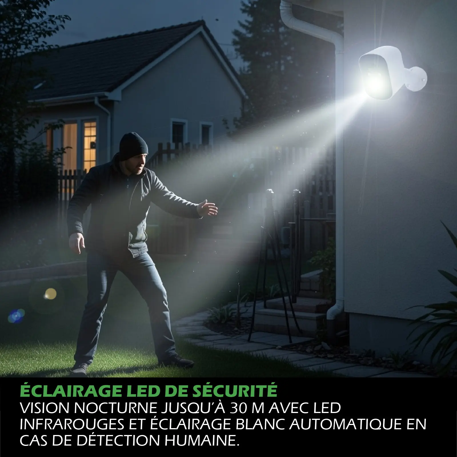 Caméra IP Extérieure Ultra HD 2K+ 4MP - 100% Solaire - WiFi DualBand - IP65 – Image 4