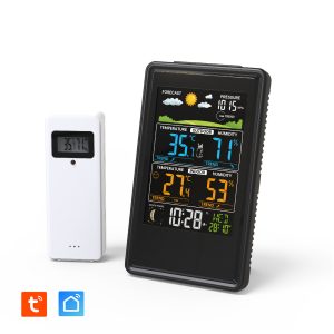 Station Météo Connectée connectée Wifi – 4 en 1 + 1 Capteur Thermo-hygromètre