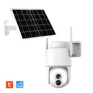 Caméra IP Motorisée Extérieure Ultra HD 3K+ 6MP - 100% Solaire - WiFi 6 - Batterie 9000 mAh - IP65