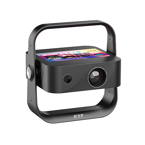 Kit Cinéma Portable KYF – Écran gonflable 100” + Vidéoprojecteur écran tactile Android 12 + 2 enceintes Bluetooth 60W – Image 2