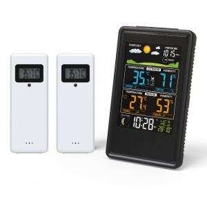 Station Météo Connectée connectée Wifi – 4 en 1 + 2 Capteurs Thermo-hygromètre