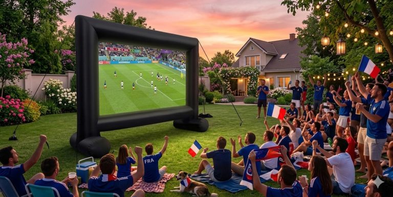 fan zone projection coupe du monde football KYF