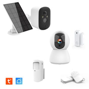 Pack Alarme & Vidéosurveillance KYF — l'alarme qui sonne, la caméra qui montre, dedans comme dehors