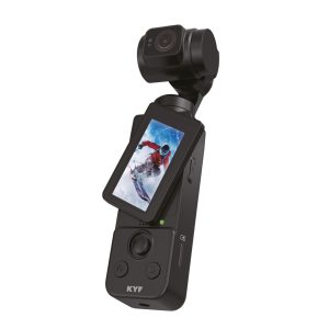 Caméra de Poche 4K Ultra HD — Gimbal 3 axes - Écran tactile rotatif 1,9"