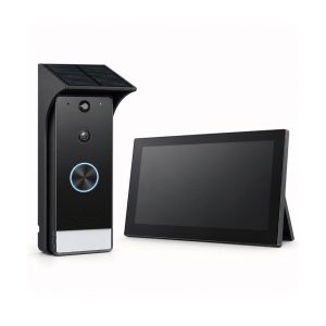 Portier Vidéo connecté Solaire2 MP avec Écran Tactile 7" - WiFi Dual Band –  200 m