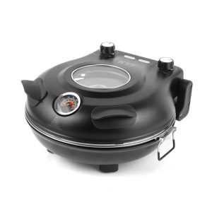 Four à Pizza Électrique Double chauffe 1200 W — 420 °C sur une pierre réfractaire