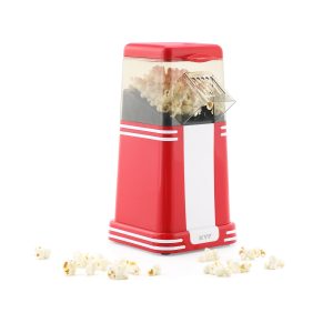 Machine à popcorn sans huile — Popcorn maison en 3 min — 1200W — Design rétro